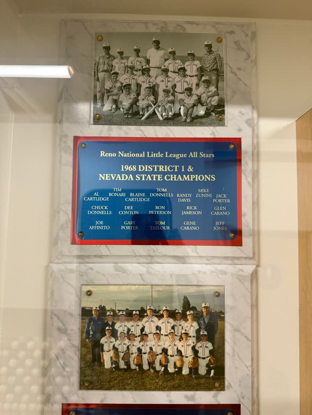 1968 State Championship plaque
